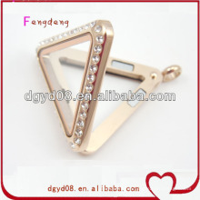 2015 moda vidrio flotante memoria Locket encantos